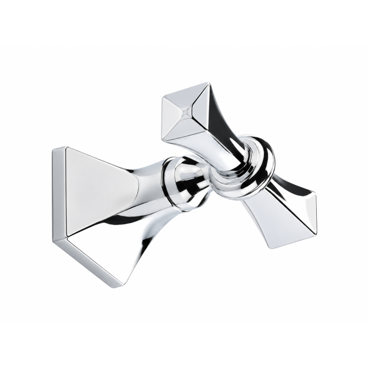 Prisma double robe hook | Bellistri