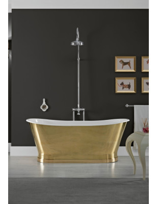 Badkar - Epoque i mässing