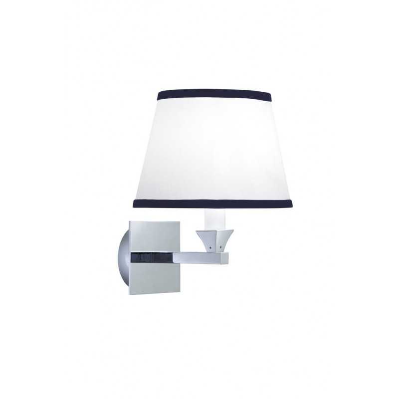 Astoria-Oxford Wall lamp oval with blue pinstripes