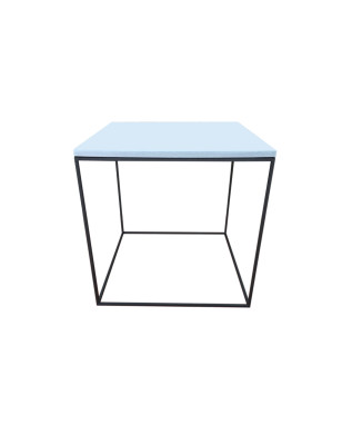 Glaçure de table en pierre Grise 40x40x40