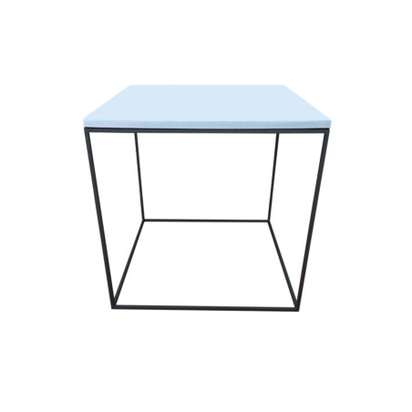 Tavolino Da Divano Etna In Pietra Lavica Smaltata 60x60x60