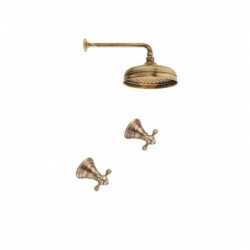 Faucets in solid brass - 6021 Ulisse wall mounted shower