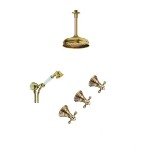 Grifería de latón macizo - 6022-L Ulisse ducha de pared