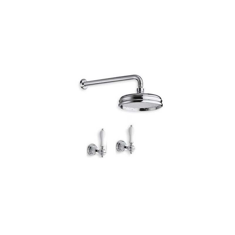 Faucets in solid brass - 6021 Penelope wall mounted shower