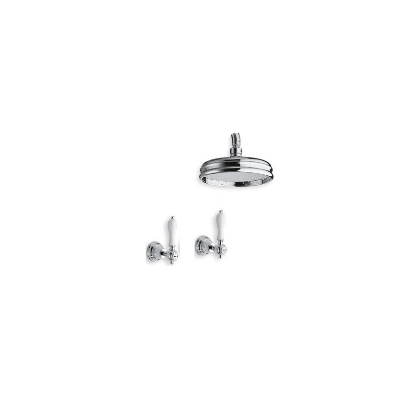 Faucets in solid brass - 6021-L Penelope wall mounted shower