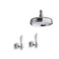 Shower In Solid Brass - 6021-L Penelope loft mounted