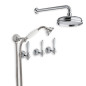 Shower In Solid Brass - 6022 Penelope wall mounted