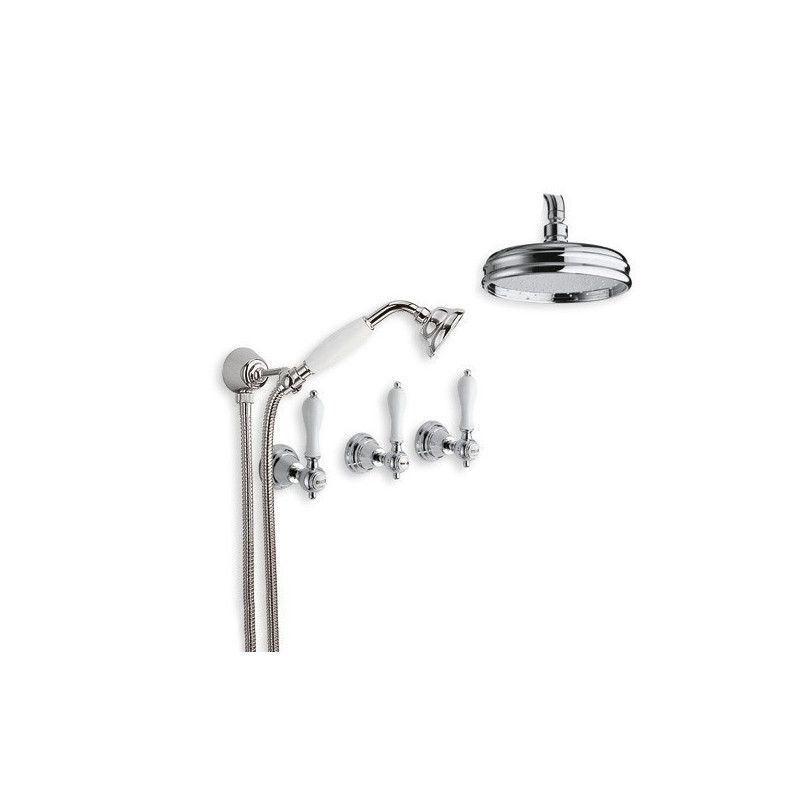 Shower In Solid Brass - 6022-L Penelope Loft Mounted