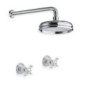 Doccia In Ottone Massiccio - 6021 Waterspring a parete