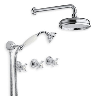 Armaturen aus massivem Messing - 6022 Waterspring wandmontierte Dusche