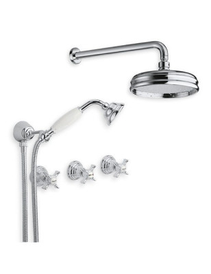 Robinets en laiton massif-Douche murale Waterspring 6022