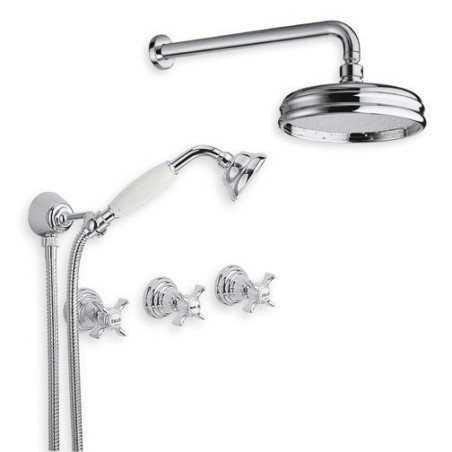 Armatur aus massivem Messing - 6022 Waterspring Wandmontage für Dusche