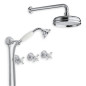 Doccia In Ottone Massiccio - 6022 Waterspring a parete