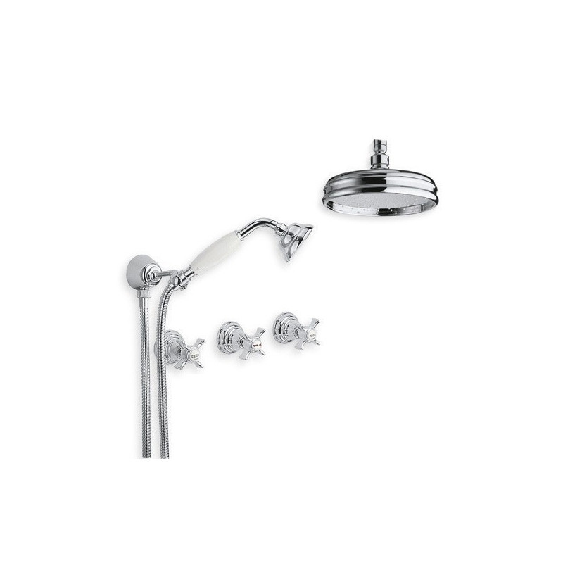 Brusearmatur I Massiv Messing - 6022-L Waterspring loftsmontering