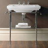 Washbasins on frame